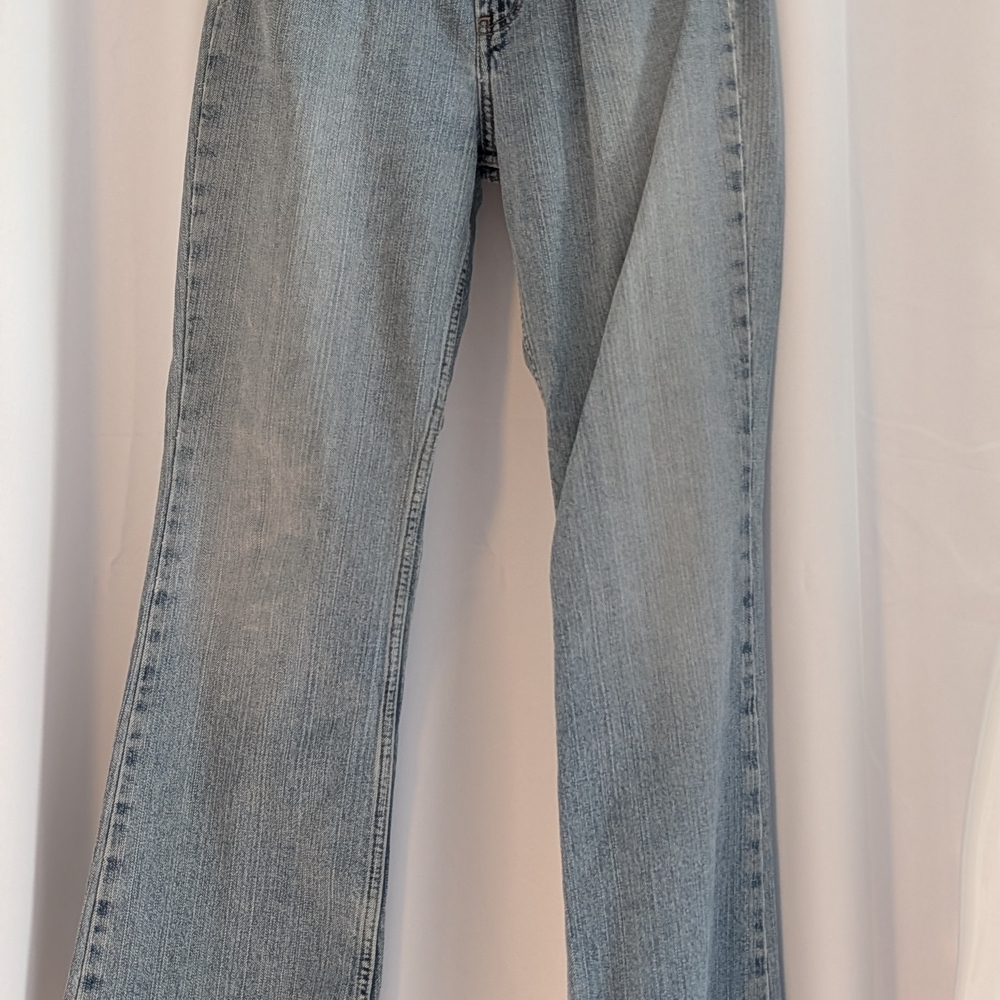 Express Light Blue Flare Jeans